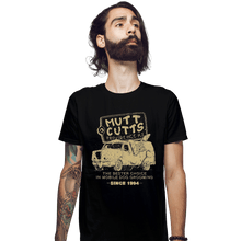 Load image into Gallery viewer, Shirts Fitted Shirts, Mens / Small / Black Mutt Cuts