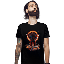 Load image into Gallery viewer, Shirts Fitted Shirts, Mens / Small / Black Retro Mercenary
