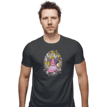 Load image into Gallery viewer, Shirts Fitted Shirts, Mens / Small / Charcoal Americat Beauty