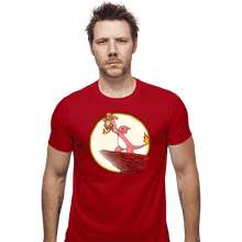 Load image into Gallery viewer, Shirts Fitted Shirts, Mens / Small / Red PokeKing
