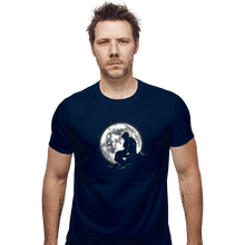 Load image into Gallery viewer, Daily_Deal_Shirts Fitted Shirts, Mens / Small / Navy Moonlight Iron