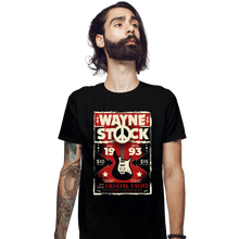 Load image into Gallery viewer, Secret_Shirts Fitted Shirts, Mens / Small / Black Wayne Stock