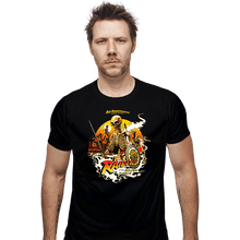 Load image into Gallery viewer, Daily_Deal_Shirts Fitted Shirts, Mens / Small / Black Harrison Hausen