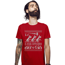 Load image into Gallery viewer, Secret_Shirts Fitted Shirts, Mens / Small / Red We Three Kings