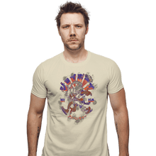 Load image into Gallery viewer, Daily_Deal_Shirts Fitted Shirts, Mens / Small / Sand Joyboy Adventure