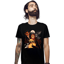 Load image into Gallery viewer, Shirts Fitted Shirts, Mens / Small / Black Rise Of The King