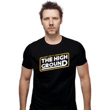 Load image into Gallery viewer, Shirts Fitted Shirts, Mens / Small / Black The High Ground
