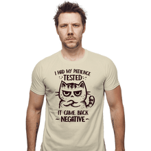 Load image into Gallery viewer, Secret_Shirts Fitted Shirts, Mens / Small / Sand I had my patience tested