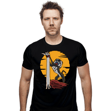 Load image into Gallery viewer, Daily_Deal_Shirts Fitted Shirts, Mens / Small / Black Elastic King!