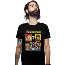 Load image into Gallery viewer, Shirts Fitted Shirts, Mens / Small / Black Tom Hanks Fighter