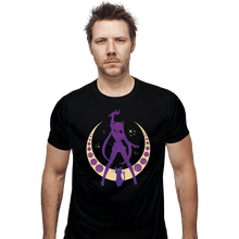 Load image into Gallery viewer, Shirts Fitted Shirts, Mens / Small / Black Champion of Justice