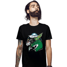 Load image into Gallery viewer, Shirts Fitted Shirts, Mens / Small / Black Green With Envy