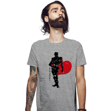 Load image into Gallery viewer, Shirts Fitted Shirts, Mens / Small / Sports Grey Crimson Dio