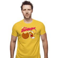 Load image into Gallery viewer, Daily_Deal_Shirts Fitted Shirts, Mens / Small / Daisy Sacrilicious