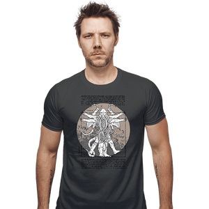 Shirts Fitted Shirts, Mens / Small / Charcoal Lovecraft Man