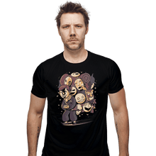 Load image into Gallery viewer, Shirts Fitted Shirts, Mens / Small / Black Mask Salesman