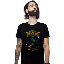 Load image into Gallery viewer, Secret_Shirts Fitted Shirts, Mens / Small / Black MajoraNight