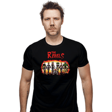 Load image into Gallery viewer, Secret_Shirts Fitted Shirts, Mens / Small / Black The Rebels
