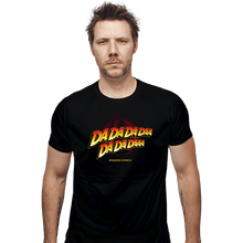 Load image into Gallery viewer, Daily_Deal_Shirts Fitted Shirts, Mens / Small / Black Raiders March