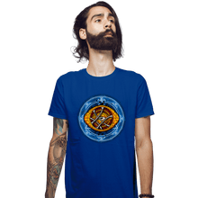 Load image into Gallery viewer, Shirts Fitted Shirts, Mens / Small / Royal Blue Master Of Time