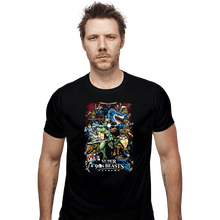Load image into Gallery viewer, Secret_Shirts Fitted Shirts, Mens / Small / Black Super 90s Beasts