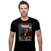 Load image into Gallery viewer, Secret_Shirts Fitted Shirts, Mens / Small / Black All Up In My Jazz