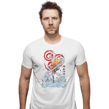 Load image into Gallery viewer, Shirts Fitted Shirts, Mens / Small / White The Power Of Air Nomads