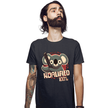 Load image into Gallery viewer, Shirts Fitted Shirts, Mens / Small / Dark Heather 100% Koalified