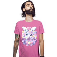 Load image into Gallery viewer, Shirts Fitted Shirts, Mens / Small / Azalea Animal Crossing - Judy