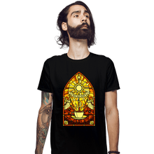 Load image into Gallery viewer, Daily_Deal_Shirts Fitted Shirts, Mens / Small / Black The Holy Brew