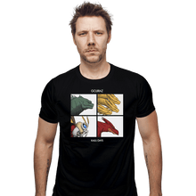 Load image into Gallery viewer, Shirts Fitted Shirts, Mens / Small / Black Gojiraz