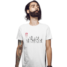 Load image into Gallery viewer, Shirts Fitted Shirts, Mens / Small / White Spirit Ink