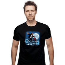 Load image into Gallery viewer, Daily_Deal_Shirts Fitted Shirts, Mens / Small / Black Wade And Logan