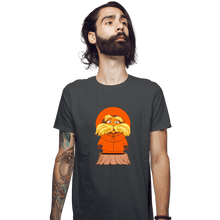 Load image into Gallery viewer, Shirts Fitted Shirts, Mens / Small / Charcoal Lorax Kenny