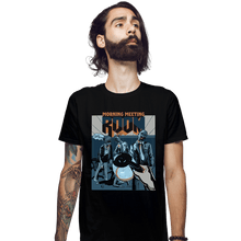 Load image into Gallery viewer, Shirts Fitted Shirts, Mens / Small / Black Undead Before Decaf