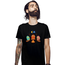 Load image into Gallery viewer, Secret_Shirts Fitted Shirts, Mens / Small / Black Spooky Ghost Stories