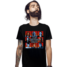 Load image into Gallery viewer, Daily_Deal_Shirts Fitted Shirts, Mens / Small / Black Halloween Bunch