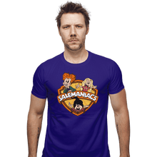 Load image into Gallery viewer, Shirts Fitted Shirts, Mens / Small / Violet Salemaniacs