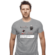 Load image into Gallery viewer, Shirts Fitted Shirts, Mens / Small / Sports Grey Bernie Battle!