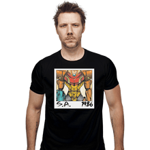 Load image into Gallery viewer, Shirts Fitted Shirts, Mens / Small / Black 1986