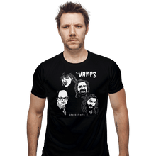 Load image into Gallery viewer, Shirts Fitted Shirts, Mens / Small / Black The Vamps