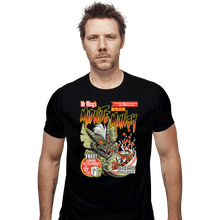 Load image into Gallery viewer, Shirts Fitted Shirts, Mens / Small / Black Midnite Munch