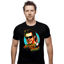 Load image into Gallery viewer, Secret_Shirts Fitted Shirts, Mens / Small / Black ALLLrighty Then!