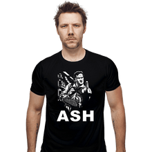 Load image into Gallery viewer, Secret_Shirts Fitted Shirts, Mens / Small / Black Johnny Ash