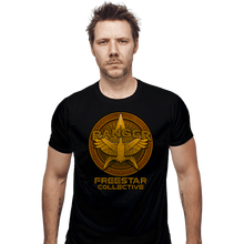 Load image into Gallery viewer, Daily_Deal_Shirts Fitted Shirts, Mens / Small / Black Freestar Rangers