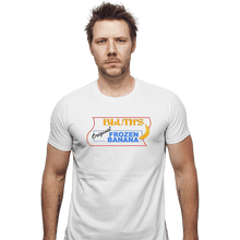Load image into Gallery viewer, Secret_Shirts Fitted Shirts, Mens / Small / White Bluth Bananas