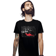 Load image into Gallery viewer, Shirts Fitted Shirts, Mens / Small / Black Anatomy Lesson