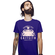 Load image into Gallery viewer, Shirts Fitted Shirts, Mens / Small / Violet Cait Sith