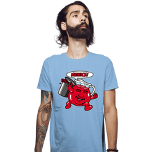 Load image into Gallery viewer, Shirts Fitted Shirts, Mens / Small / Powder Blue Kevin Aid