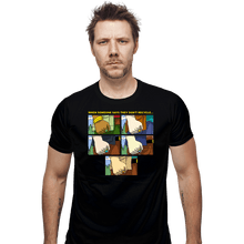 Load image into Gallery viewer, Shirts Fitted Shirts, Mens / Small / Black Planet Fist